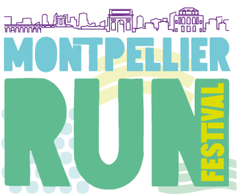 Montpelier Run Festival Interface Logo Couleurs